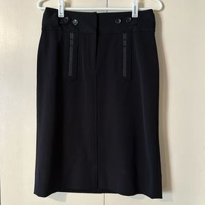 Grace Elements Black Pencil Skirt